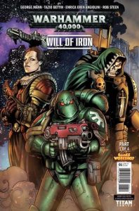 Cover for Issue 1 of Will of Iron